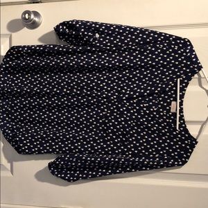 Navy Blue Stitch Fix Blouse